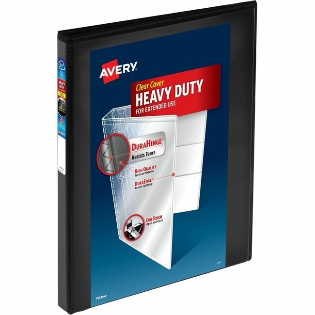 Avery Products Corporation Binder Hdvw .5" Black AVE79381