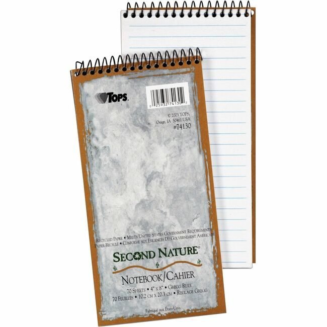 TOPS Products Notebook Secnat Greggrl Rcy TOP74130