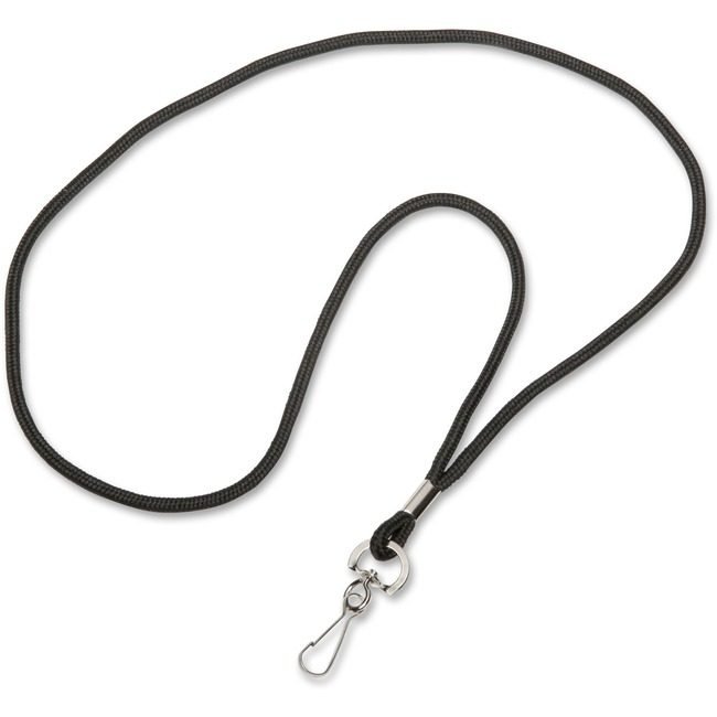 Varies / verify SKU SKU-LEVEL VERIFICATION REQUIRED Lanyard Neck Cord J-Hook Black NSN6452730