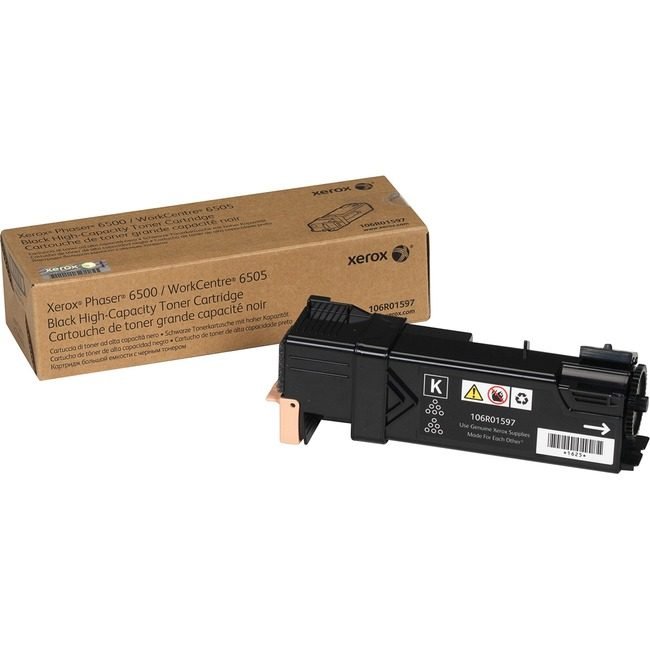 Xerox Corporation Crtdg PSR6500 6505 Hicap Black XER106R01597