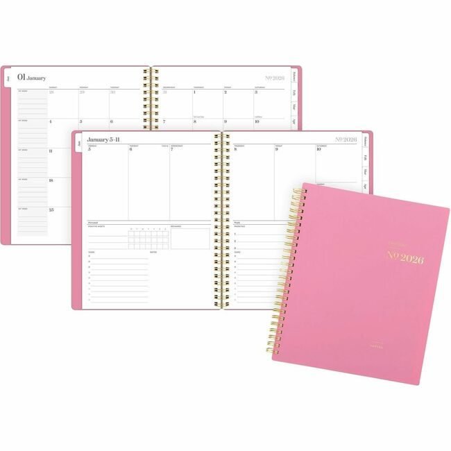 ACCO Brands AT-A-GLANCE Planner Wkstyl Wm Medium Pink AAG160680527