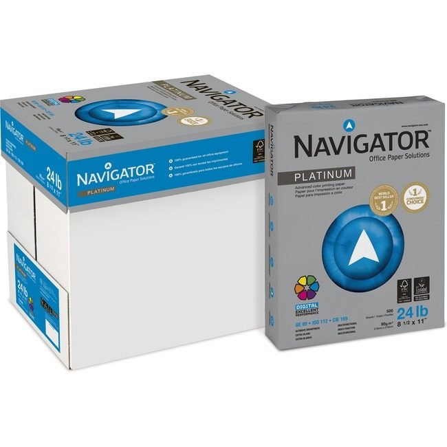 The Navigator Company Discovery Paper 24# 8.5X11 Premium SNANPL1124