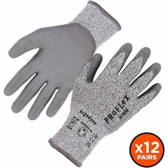 Ergodyne Glove Coated A3 Pu Gray XL EGO10455