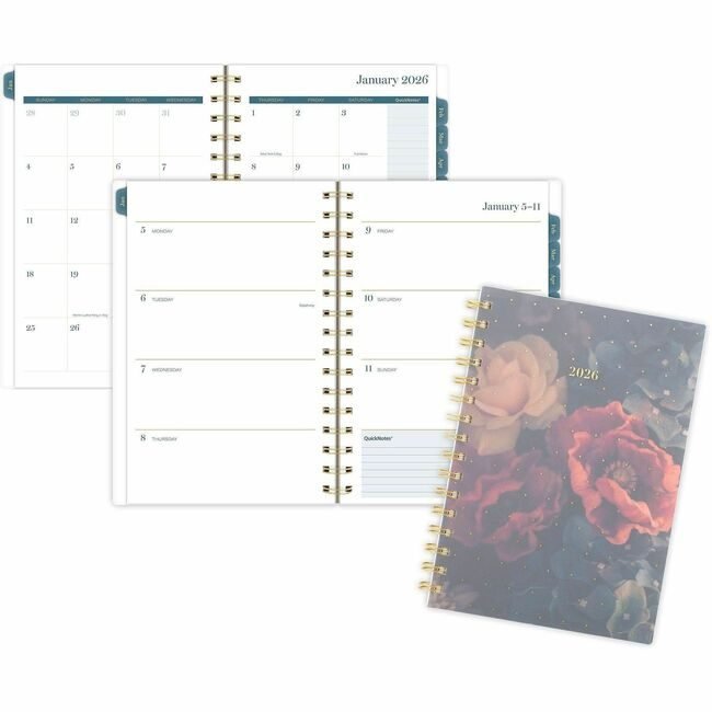 ACCO Brands AT-A-GLANCE Planner Mnt Garden Wm Small AAG1768200