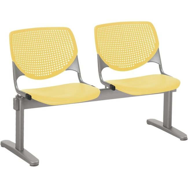 KFI Seating Beamseat 2SEAT Yel/Yel KFI2300BEAM2P12