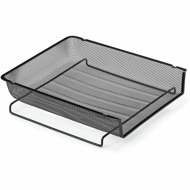 Lorell Tray Mesh Letter Black LLR84134