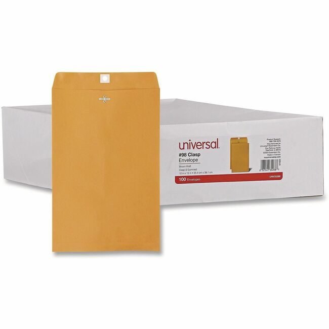 Universal Office Products Envelope Clsp 10X15 28#BN UNV35268