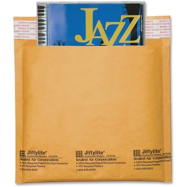 Sealed Air Corporation Mailer Jiffylite Cd/Dvd 25 SEL44169