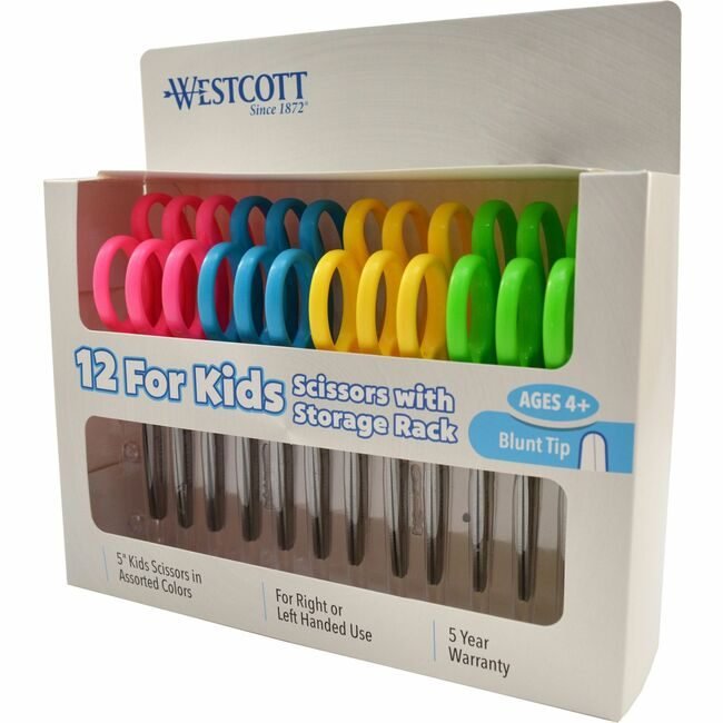 Westcott / Acme United Acme United Corporation Westcott / Scissors 5IN KIDS BLUNT PACK ACM13140