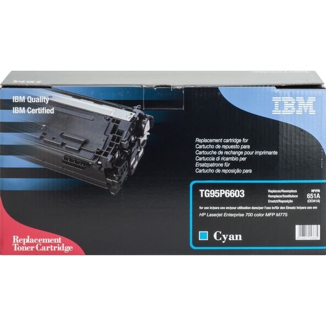 IBM Corporation Crtdg CE341A HP ENT 700 Cyn IBMTG95P6603