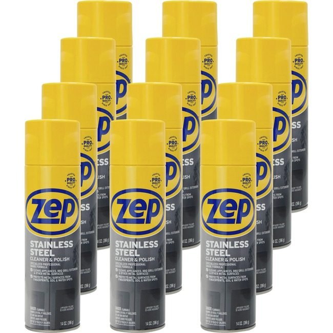Zep Inc. Polish Steel Stainless ZPEZUSSTL14CT