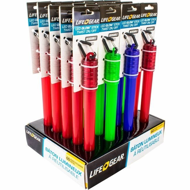 Dorcy International Glowstick Reusable Assorted DCY413678CT