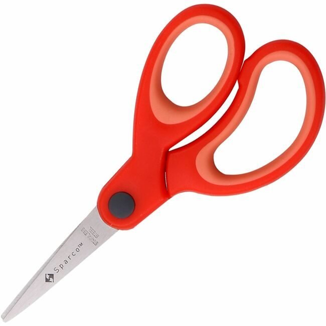 Sparco Scissors Kids Pointed 5" Red SPR39044