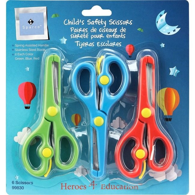 Sparco Scissors Safety 6 PK SPR99830