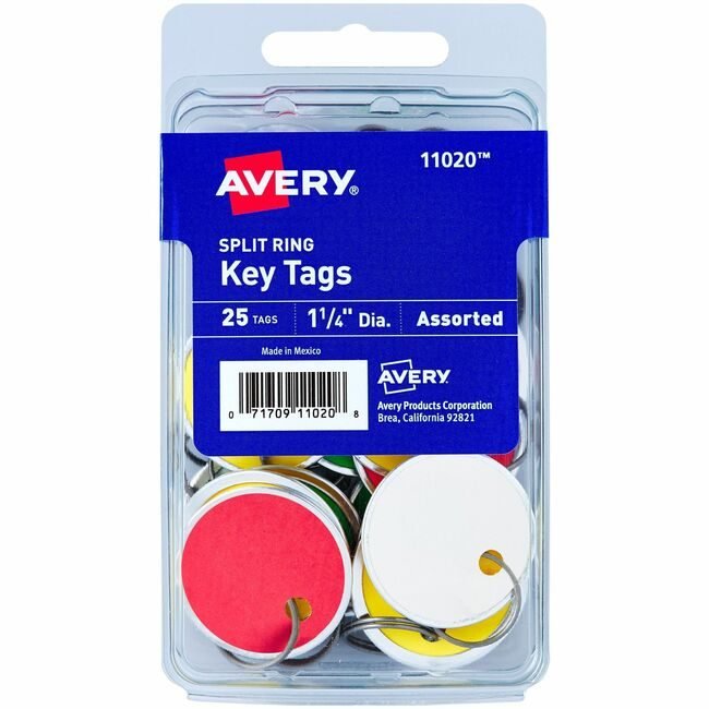 Avery Products Corporation Tag W/Metal Rim AVE11020
