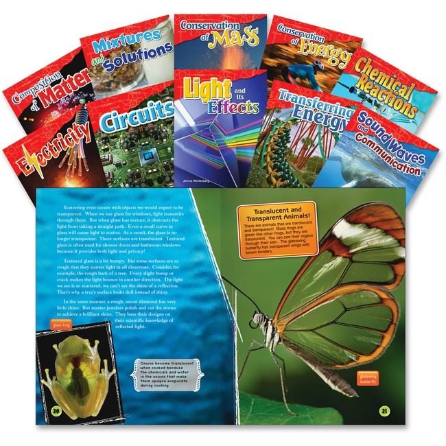 Teacher Created Materials / Shell Education Book Physicl Sci GR4-5 10ST SHL23429