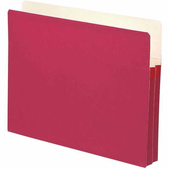 Smead Manufacturing Co. Pocket Letter EXP 1.75 Red SMD73221