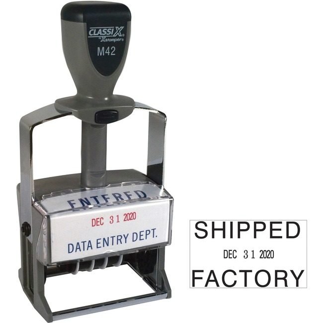 Shachihata / Xstamper Stamp Date 1X2-1/4 XSTM42