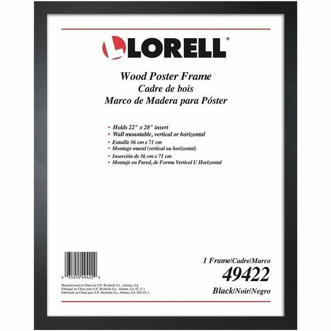Lorell Frame Wood Wide 22X28 LLR49422