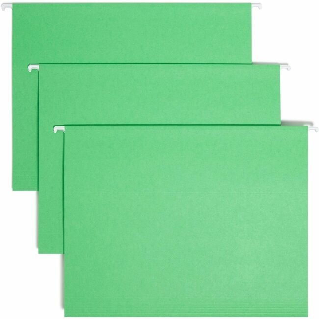 Smead Manufacturing Co. Folder Hanging Letter 1/5 Green SMD64061