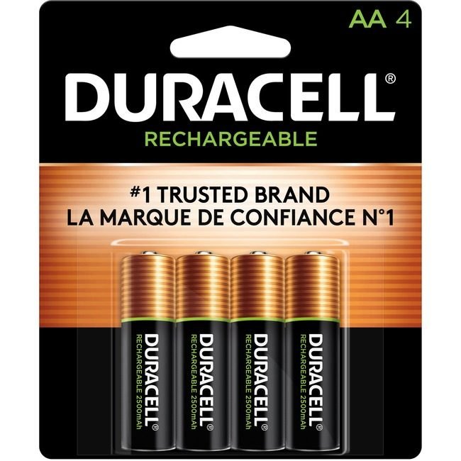 Duracell Battery Aa Staychg RECHG4 DURNLAA4BCDCT
