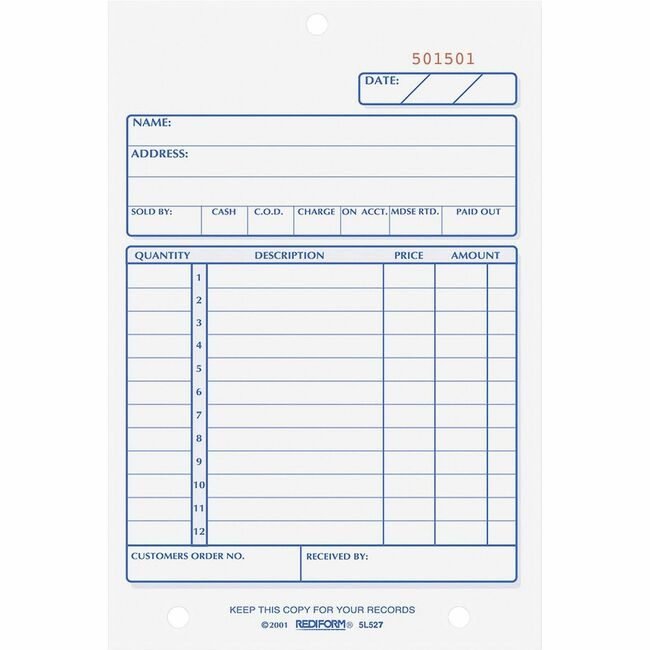 Dominion Blueline, Inc. Schneider Vizz Book Sales 12LN 50 Count 10 Pack RED5L527