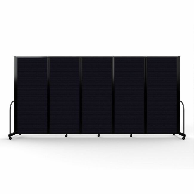 Screenflex Divider 610"HX141"W Black SCXFSH6105BDX