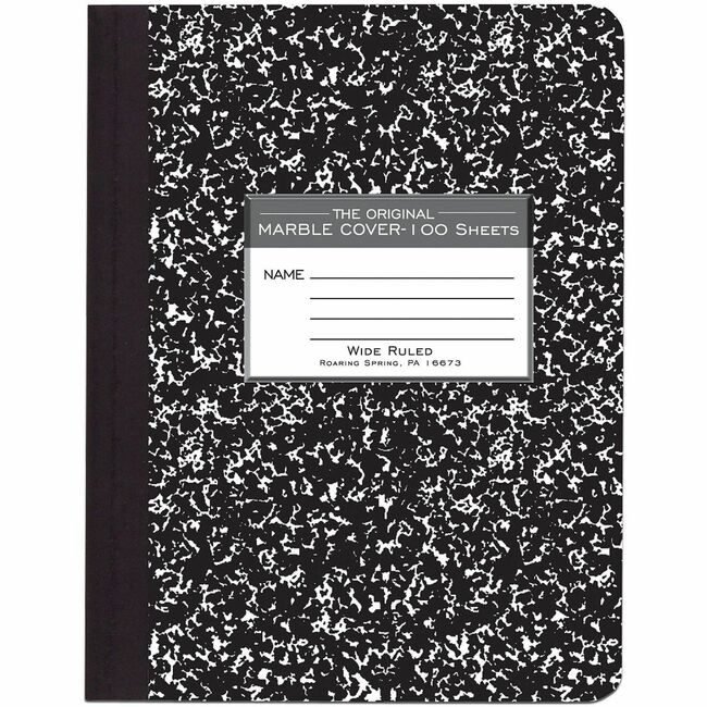 Roaring Spring Paper Products Book Composition Hrdcvr 100 ROA77230CT
