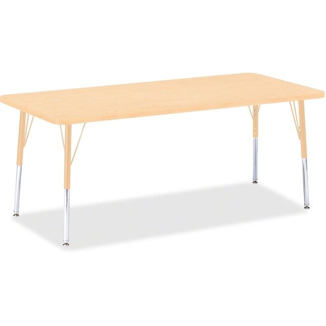 Jonti-Craft, Inc. Table Rectangle 30X72 Maple JNT6413JCE251