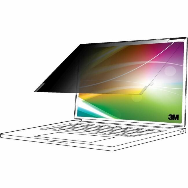 3M Company Screen Fs Laptop Pf 15 Black MMMBP156W9E