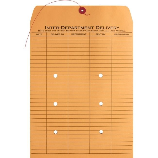 Business Source Envelope Intrdept S/B 10X13 BSN42255