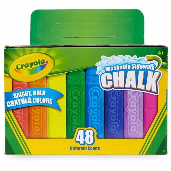 Crayola LLC Chalk Sidewalk 48 CT. CYO512048
