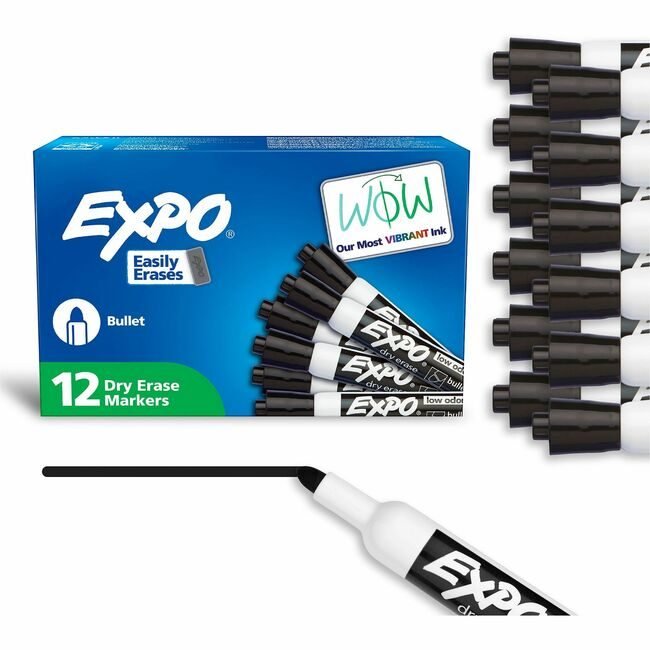 Sharpie / Expo / Prismacolor / Sanford Newell Brands / Sanford Sharpie / Expo / Prismacolor / Marker Dryerse Lo Bullet Black SAN82001A