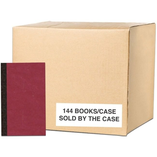 Roaring Spring Paper Products Memo Book Sewn Red Cover ROA76096CS