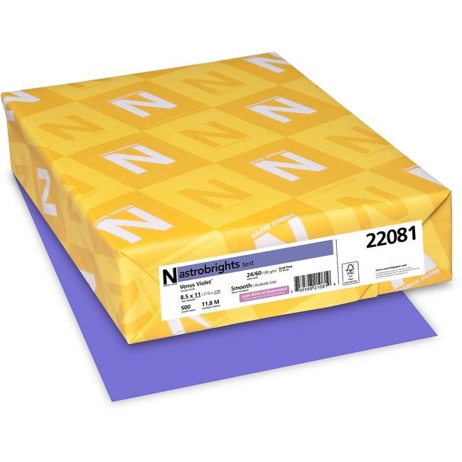 Neenah Paper, Inc. Astrobrights Astrobrt 24# Vens Vlt WAU22081