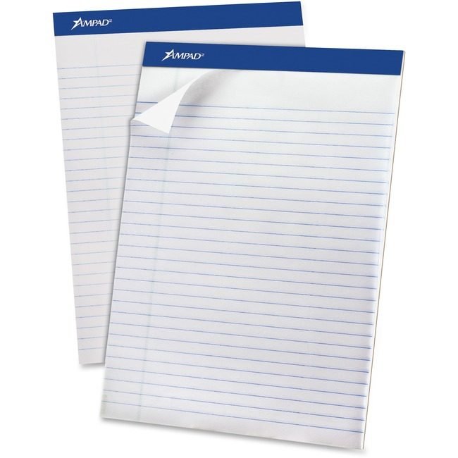TOPS Products Pads 8.5X11 Whte 12 Pack TOP20170