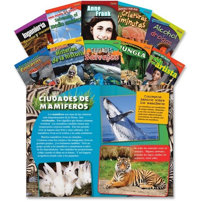 Teacher Created Materials / Shell Education Book Tfk Spanish GR 4 SET 3 SHL18382