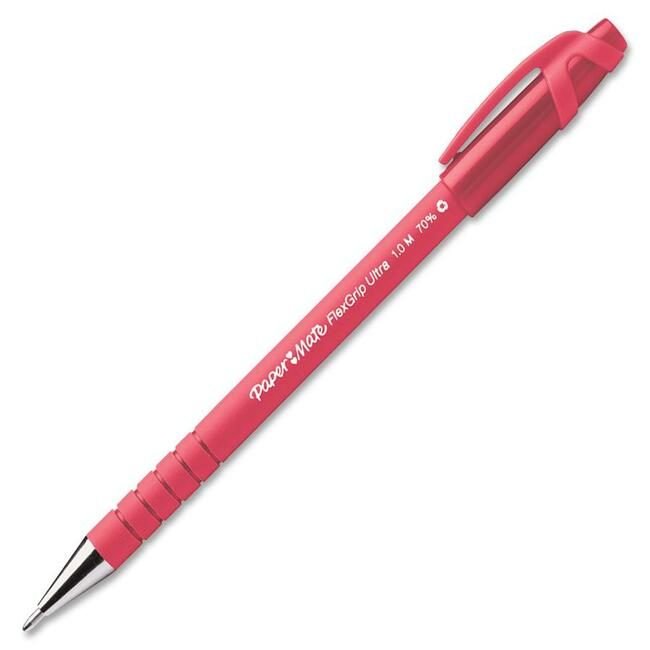 Newell Brands Paper Mate Pen Flexgrip Ultra Medium Red PAP9620131