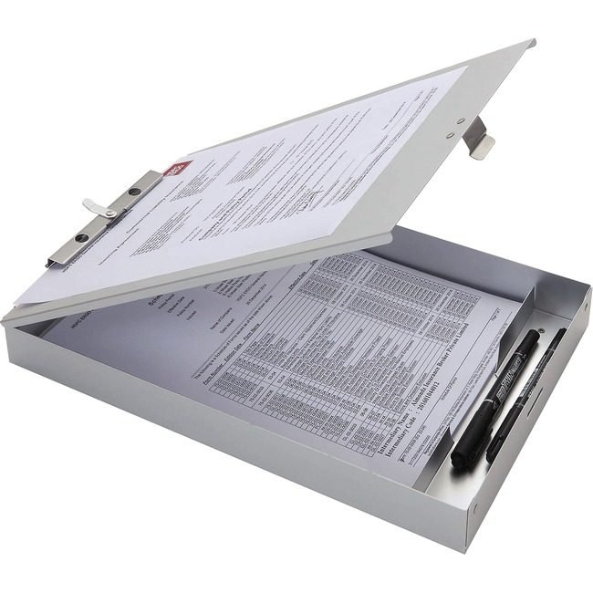 Business Source Clipboard Storage Aluminum BSN49262