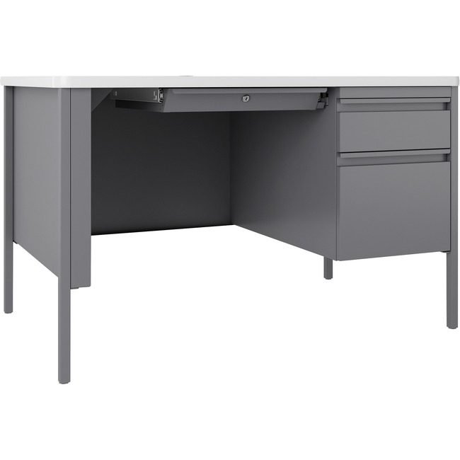 Lorell Desk Teachers 30X48 Pl/Wht LLR66940
