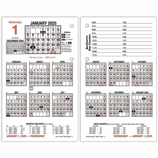 ACCO Brands AT-A-GLANCE Deskcal Daily Ref Large AAGE71250