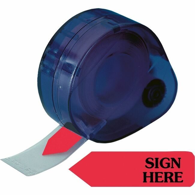 Redi-Tag Flag Signhere 120 Count Red RTG81024