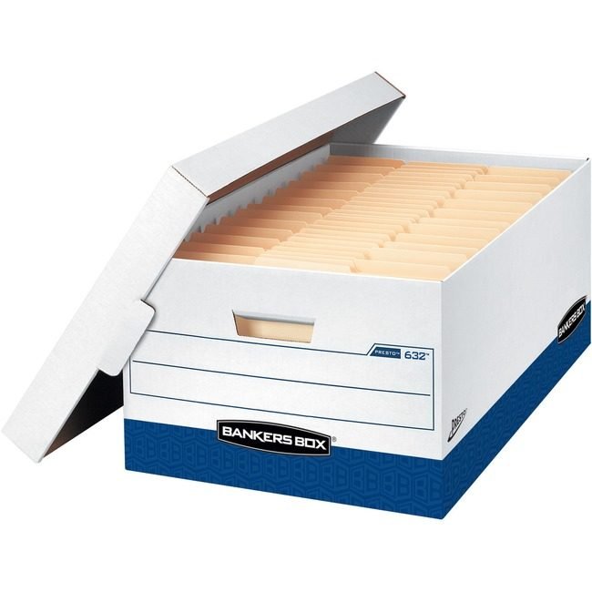 Fellowes Brands Box Storage Presto Legal 12 Pack FEL0063201