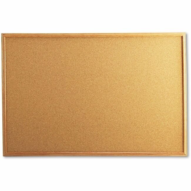 Universal Office Products Board Bulletin 24X36 Wood UNV43603