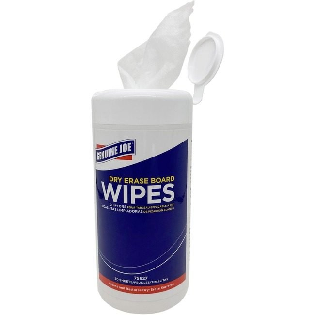 Genuine Joe Wipe Board Dryerase 50 GJO75627
