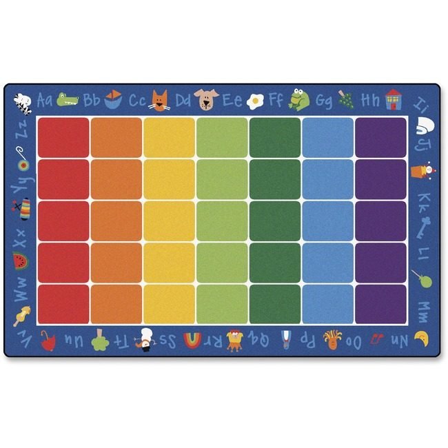 Carpets for Kids Rug Fun Phonics 76"X12 CPT9612