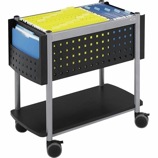 Safco Products File Tub Open Top Black SAF5373BL