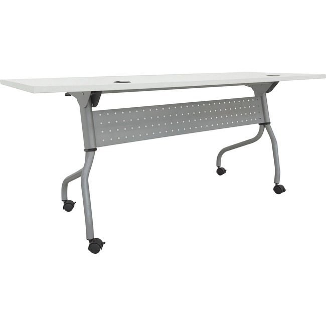 Lorell Table Trn Flip 72X24 Sl/We LLR60743